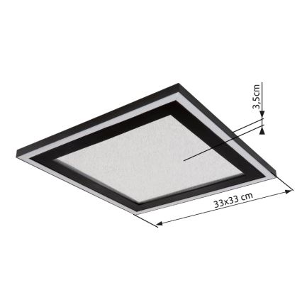 Globo - Plafón LED LED/24W/230V 4000K
