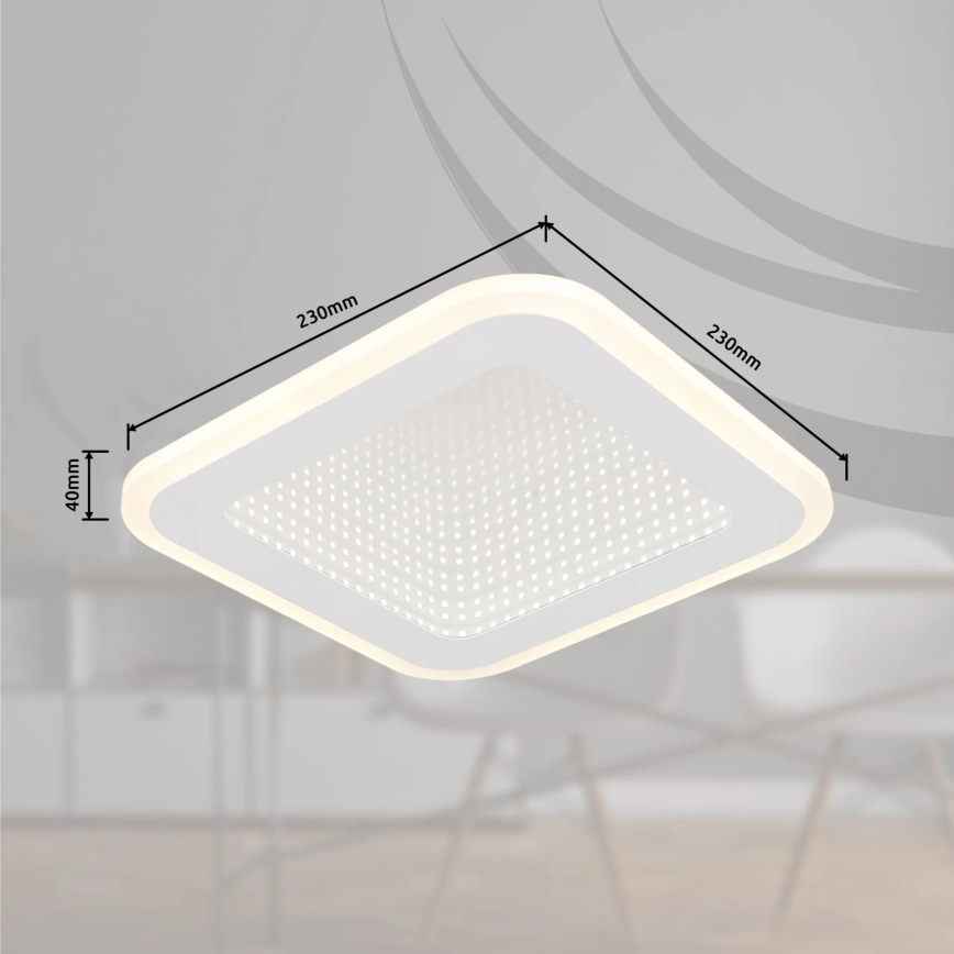Globo - Plafón LED LED/12W/230V 4000K
