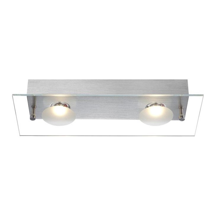 Globo 49200-2 - Plafón LED BERTO 2xLED/5W/230V