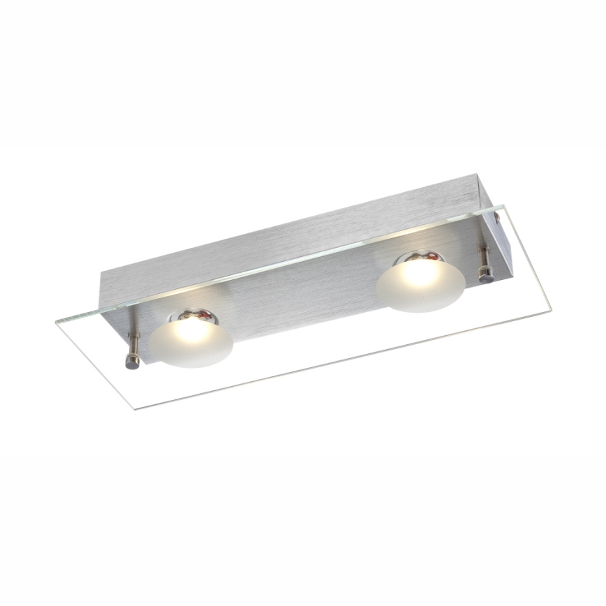 Globo 49200-2 - Plafón LED BERTO 2xLED/5W/230V
