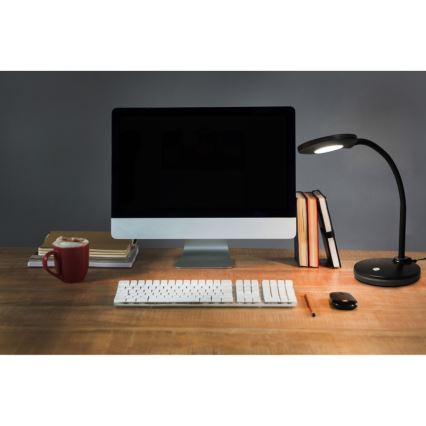 Globo - Lámpara de mesa regulable LED táctil LED/4W/230V negro