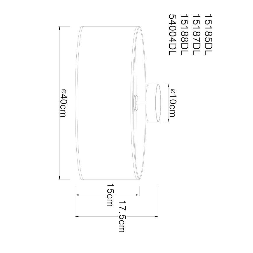 Globo 54004DL - Plafón con altavoz THERESA 3xE27/40W/230V