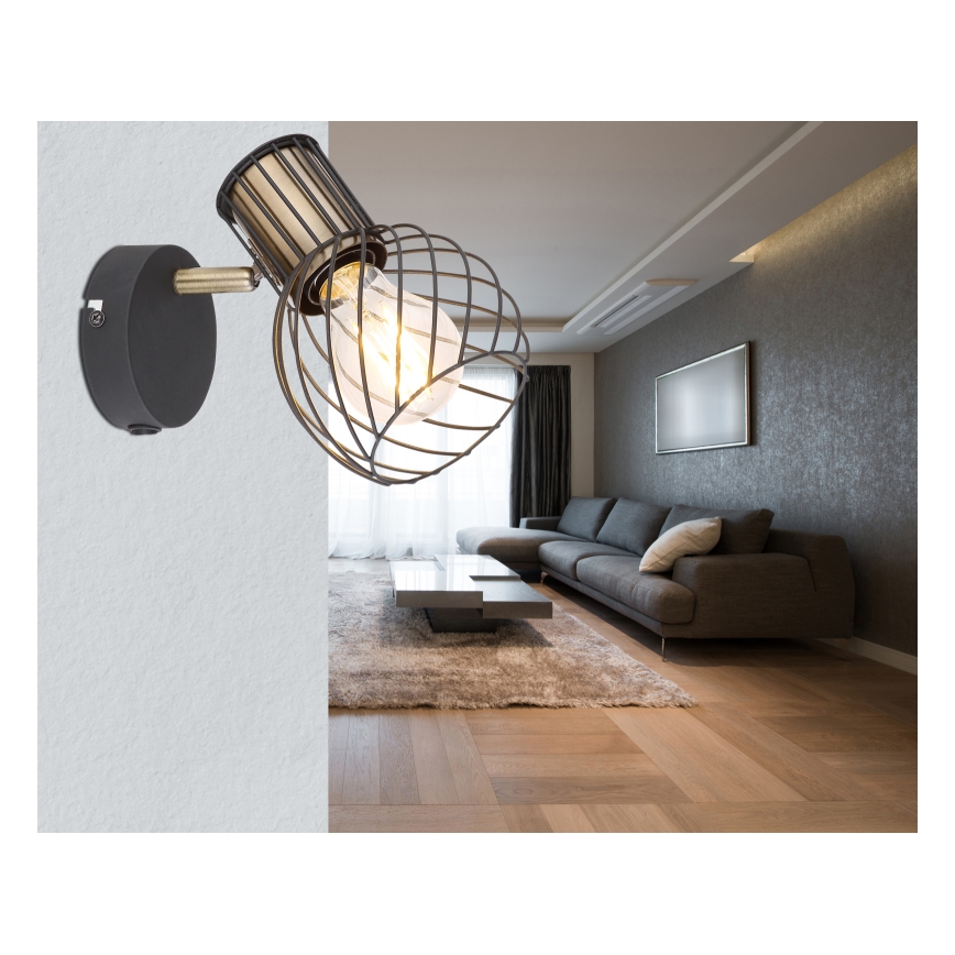 Globo - Foco de pared 1xE27/40W/230V