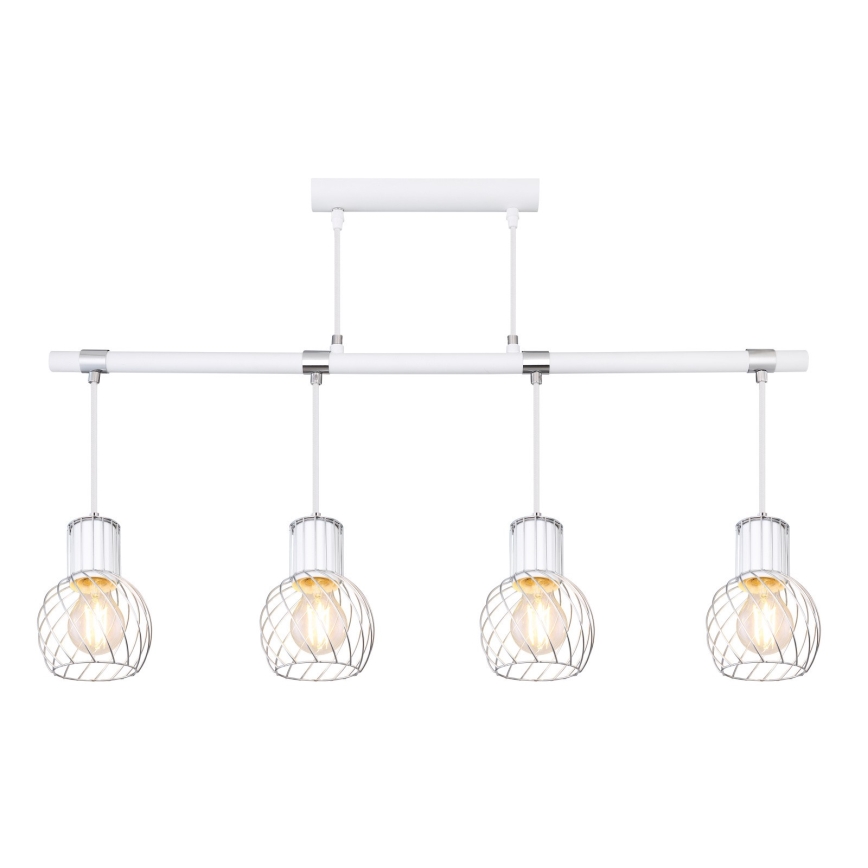 Globo - Lámpara colgante 4xE27/40W/230V