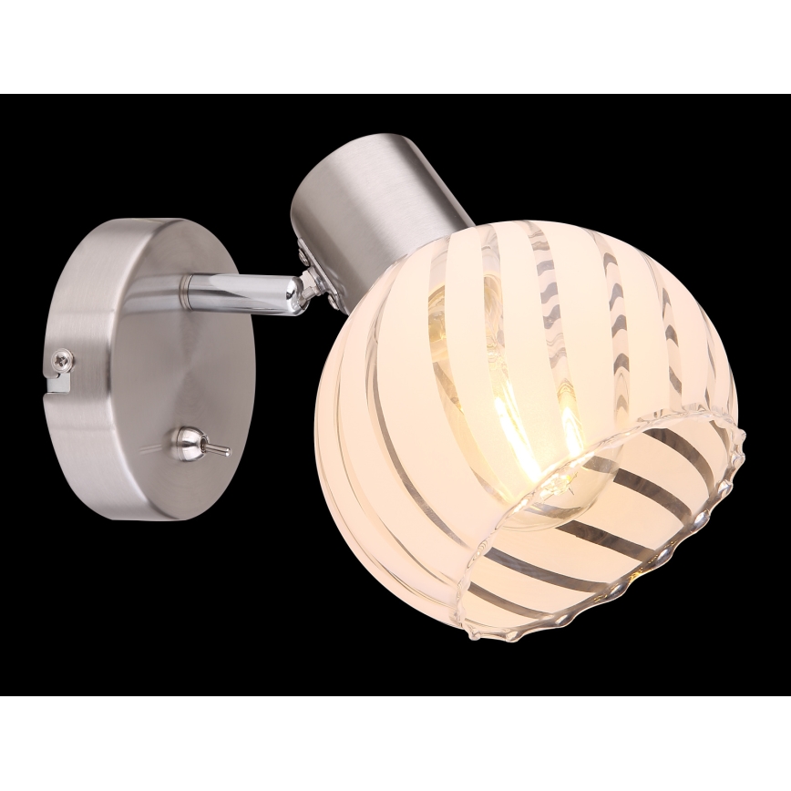 Globo - Foco de pared 1xE27/40W/230V