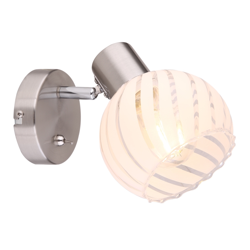 Globo - Foco de pared 1xE27/40W/230V