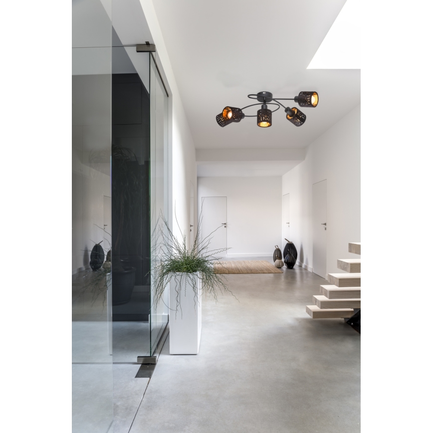Globo - Lámpara de araña de luces de superficie 5xE14/8W/230V
