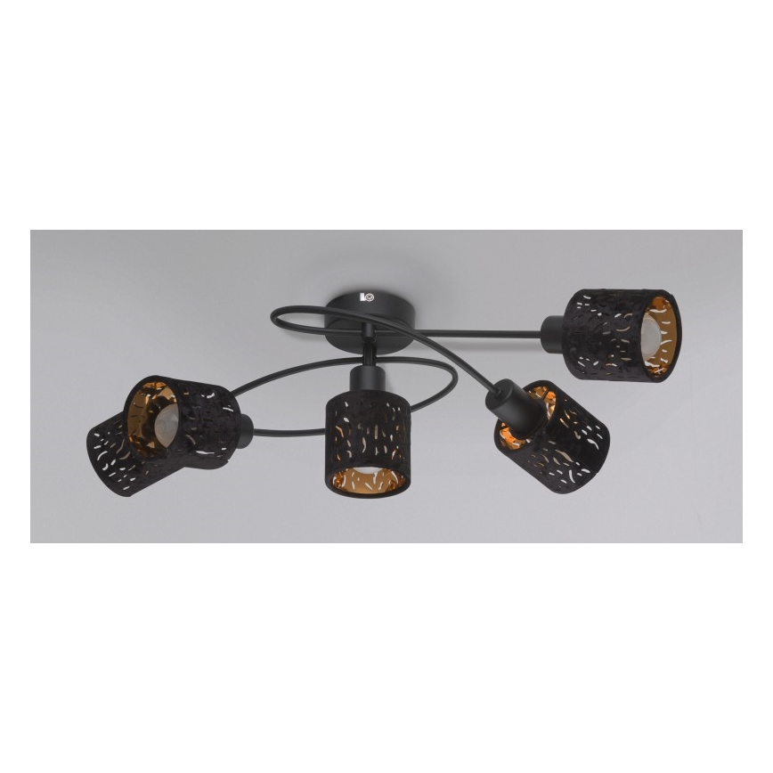 Globo - Lámpara de araña de luces de superficie 5xE14/8W/230V