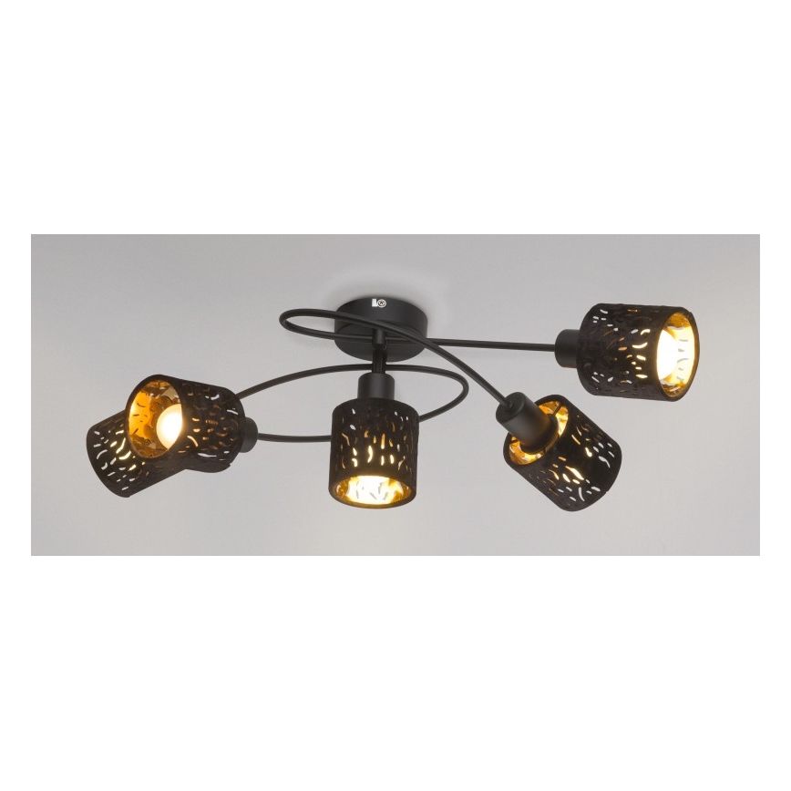 Globo - Lámpara de araña de luces de superficie 5xE14/8W/230V