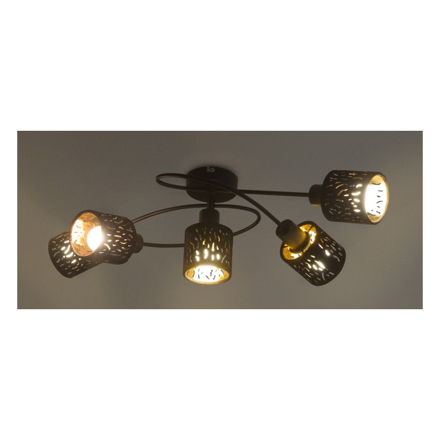 Globo - Lámpara de araña de luces de superficie 5xE14/8W/230V
