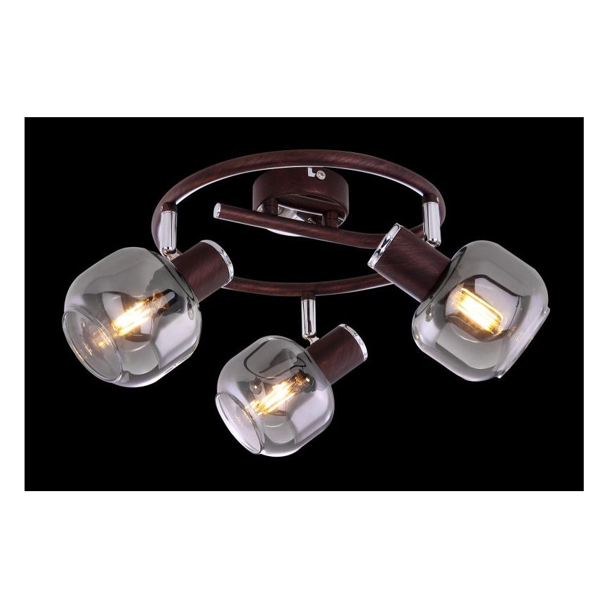 Globo 54303-3 - Foco PALLO 3xE14/40W/230V