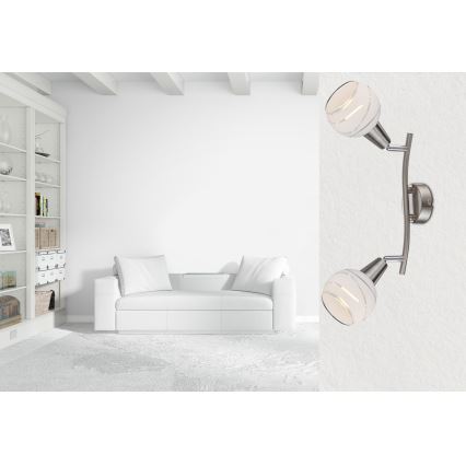Globo - Foco LED 2xE14/4W/230V
