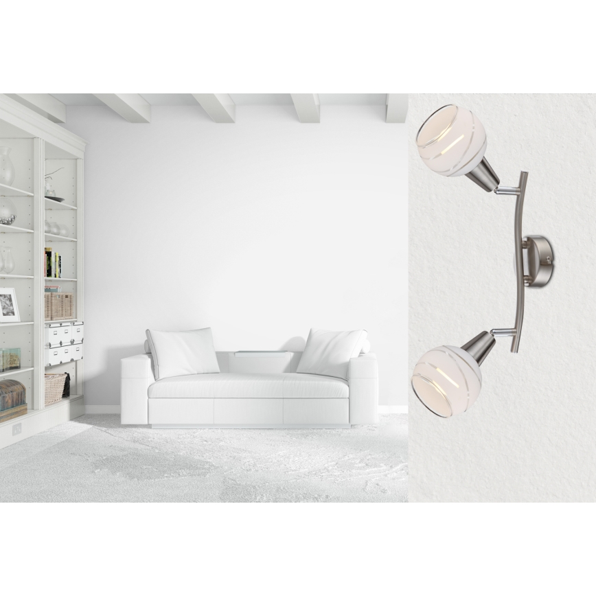 Globo - Foco LED 2xE14/4W/230V