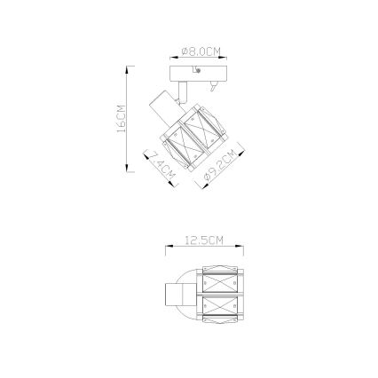 Globo - Foco de pared 1xE14/40W/230V