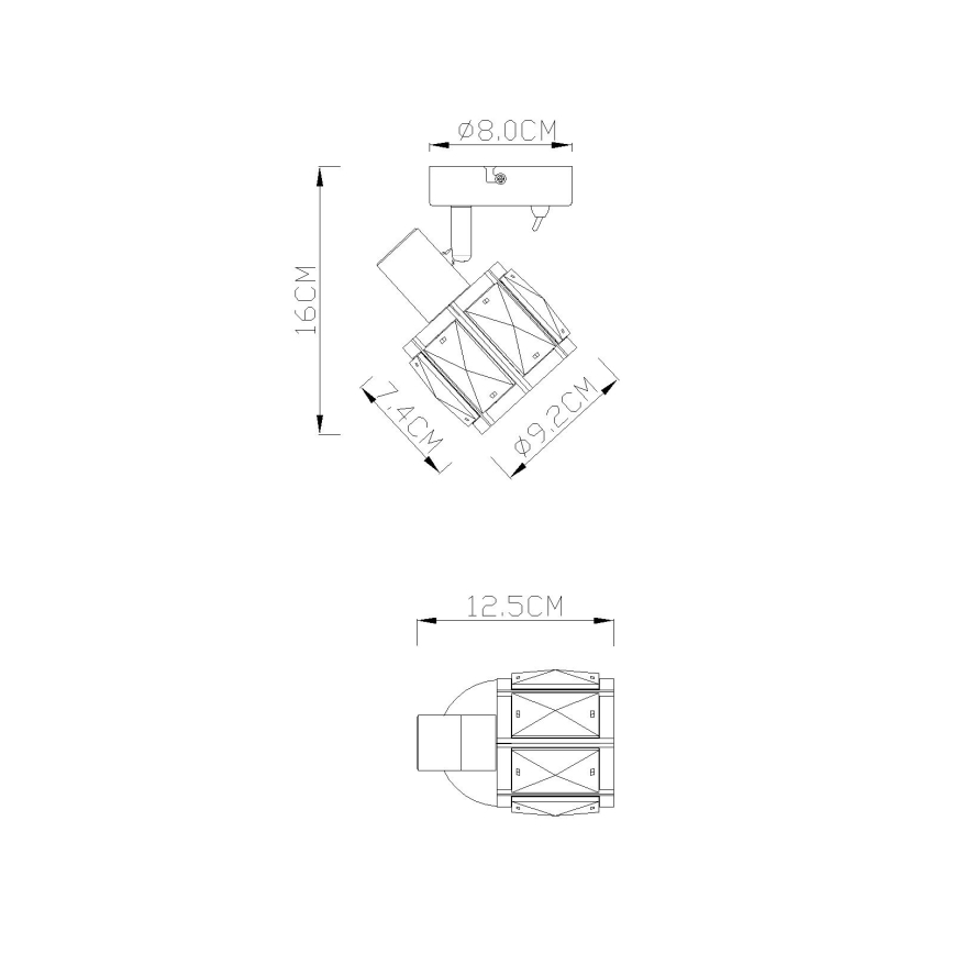 Globo - Foco de pared 1xE14/40W/230V