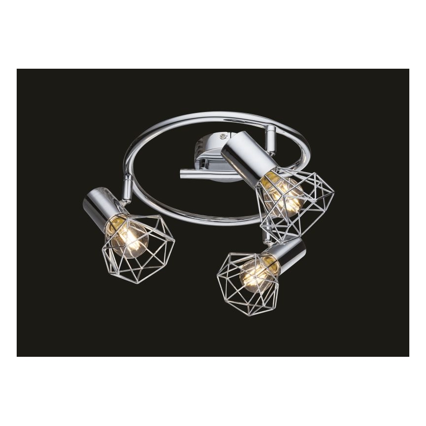 Globo 54802-3 - Foco XARA I 3xE14/40W/230V