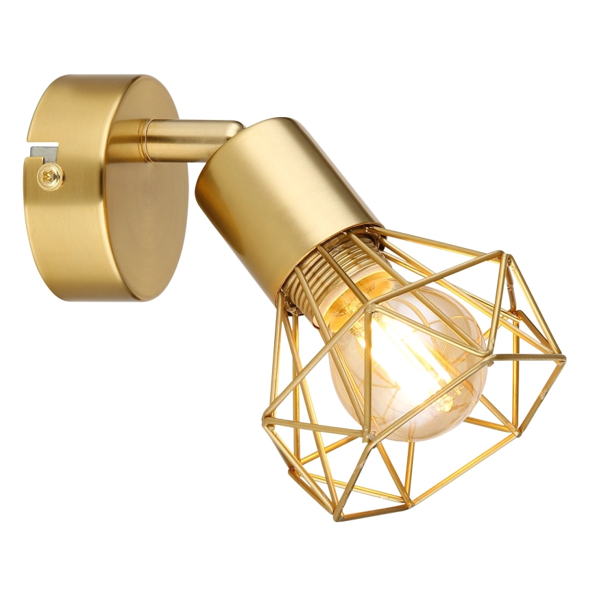 Globo - Foco de pared 1xE14/40W/230V dorado