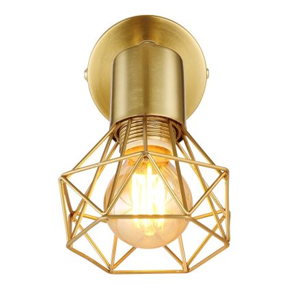 Globo - Foco de pared 1xE14/40W/230V dorado