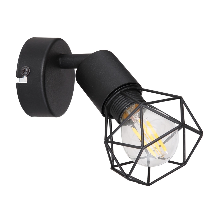 Globo - Foco de pared 1xE14/40W/230V negro