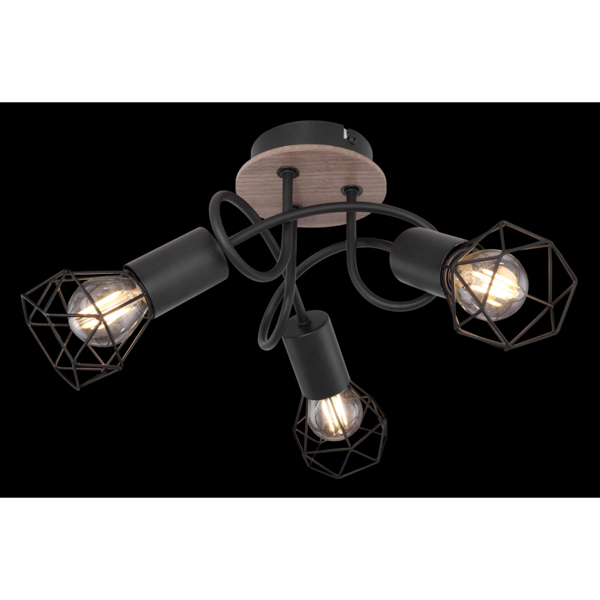 Globo - Lámpara de suspensión 3xE14/40W/230V