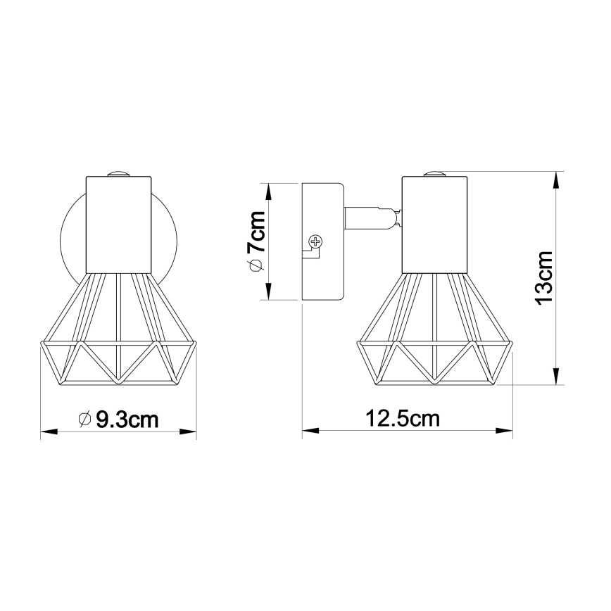 Globo - Foco de pared 1xE14/40W/230V