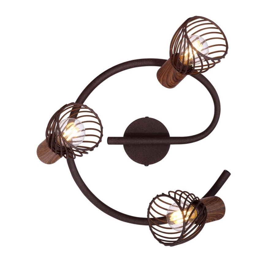Globo 54817-3 - Foco ISABELLE 3xE14/40W/230V