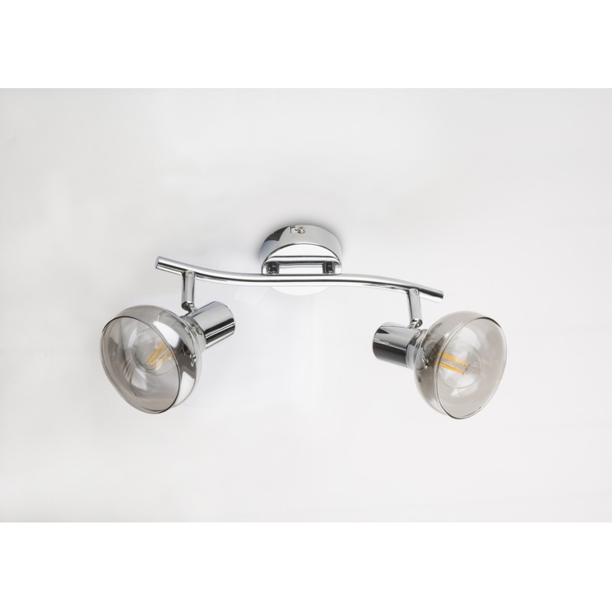 GLOBO 54921-2 - Foco LOTHAR 2xE14/40W/230V
