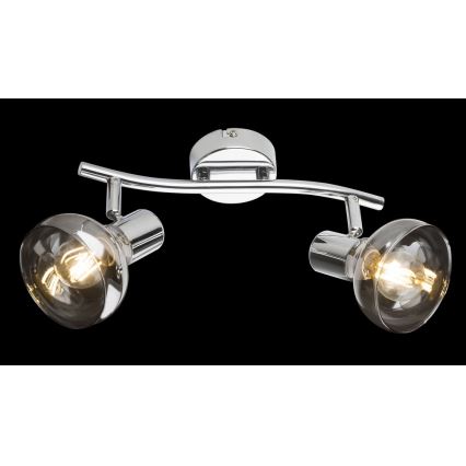 GLOBO 54921-2 - Foco LOTHAR 2xE14/40W/230V