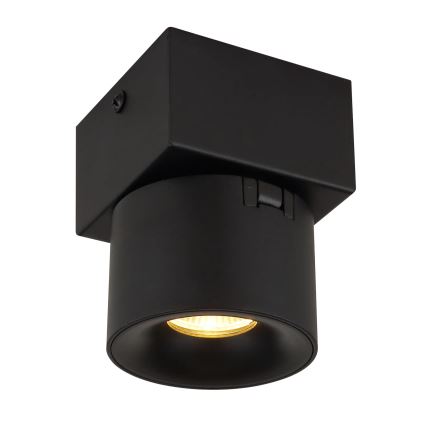 Globo - Foco LED de pared LED/6W/230V negro