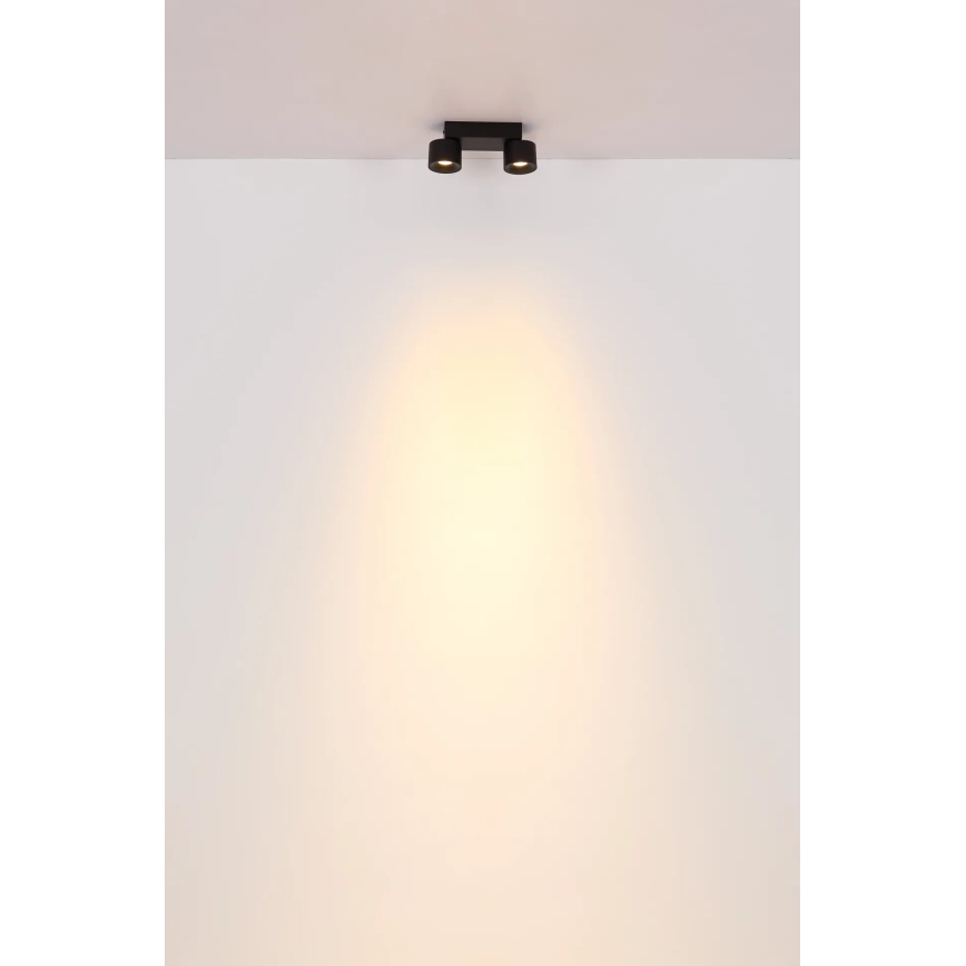 Globo - Foco LED 2xLED/6W/230V negro