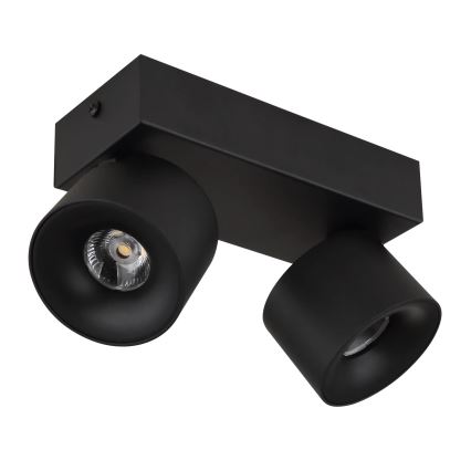 Globo - Foco LED 2xLED/6W/230V negro