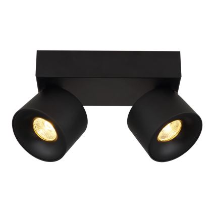 Globo - Foco LED 2xLED/6W/230V negro