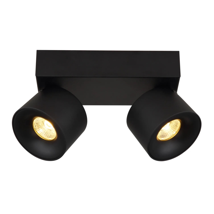 Globo - Foco LED 2xLED/6W/230V negro
