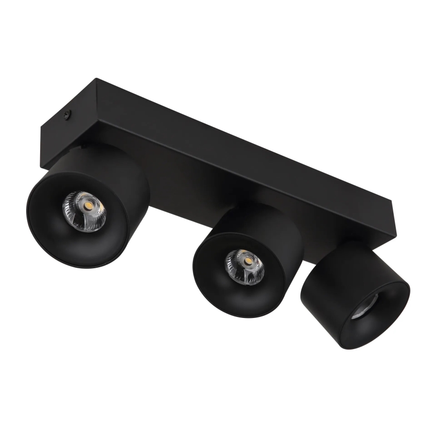 Globo - Foco LED 3xLED/6W/230V negro