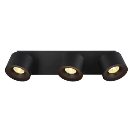 Globo - Foco LED 3xLED/6W/230V negro