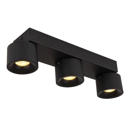 Globo - Foco LED 3xLED/6W/230V negro