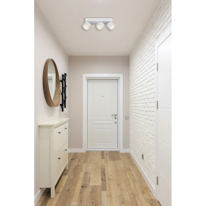 Globo - Foco LED 3xLED/6W/230V blanco