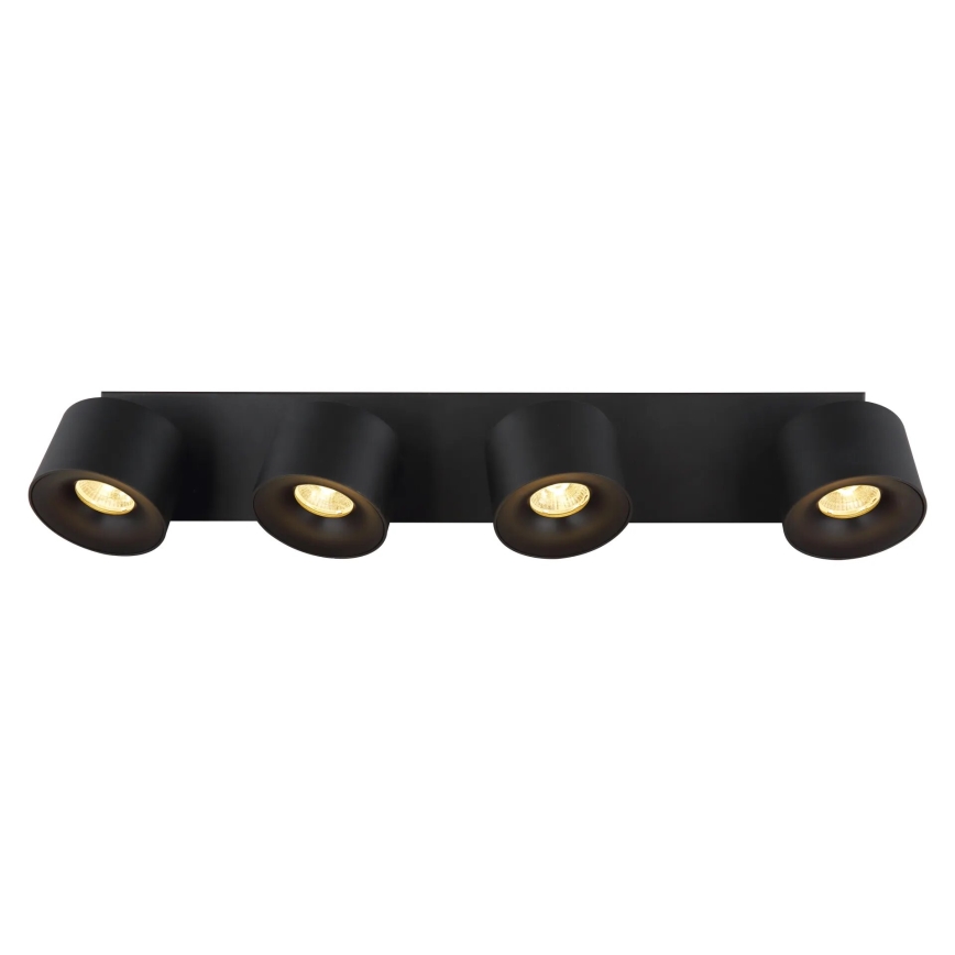 Globo - Foco LED 4xLED/6W/230V negro