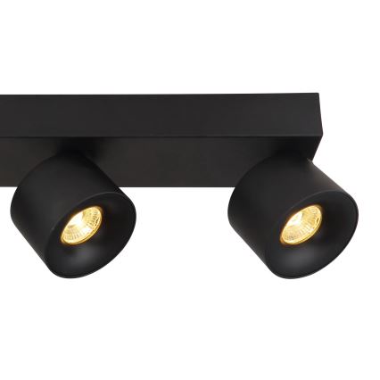 Globo - Foco LED 4xLED/6W/230V negro