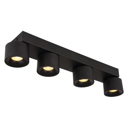 Globo - Foco LED 4xLED/6W/230V negro