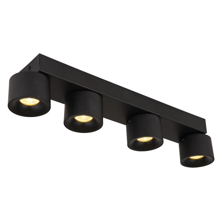 Globo - Foco LED 4xLED/6W/230V negro