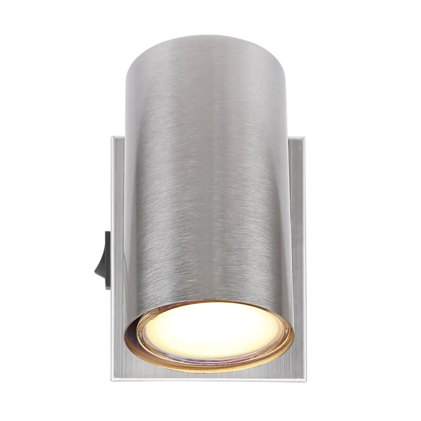 Globo - Foco de pared 1xGU10/25W/230V cromo mate