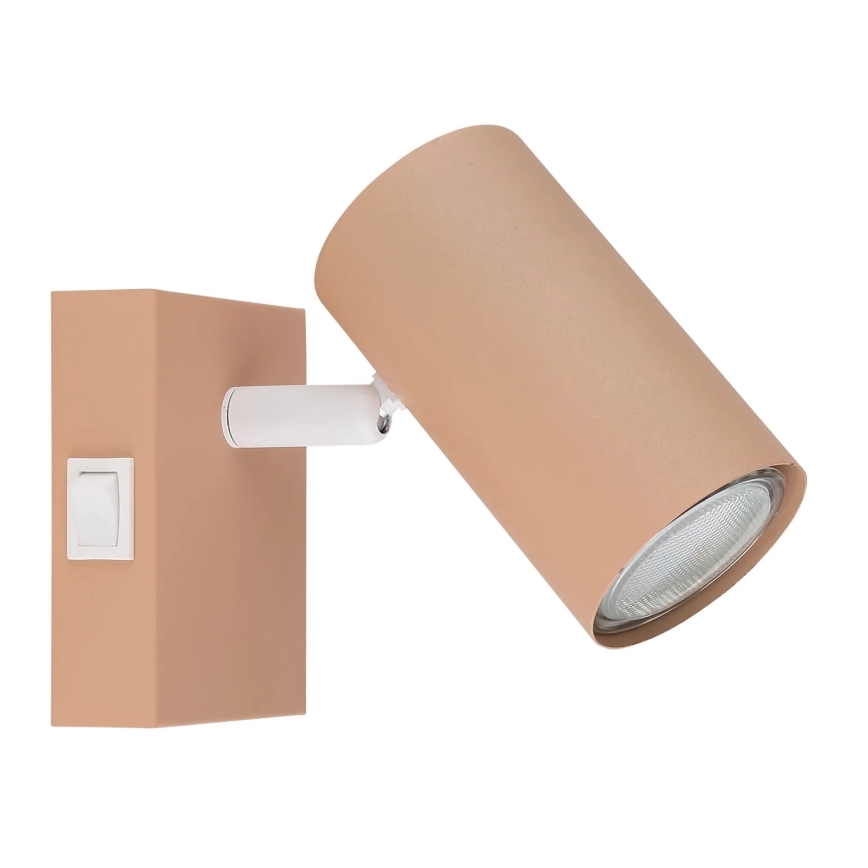 Globo - Foco de pared 1xGU10/25W/230V naranja