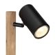 Globo - Lámpara de mesa 1xGU10/5W/230V madera/metal