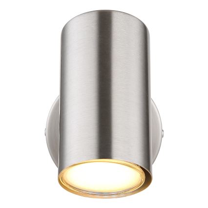 Globo - Foco de pared 1xGU10/25W/230V cromo mate