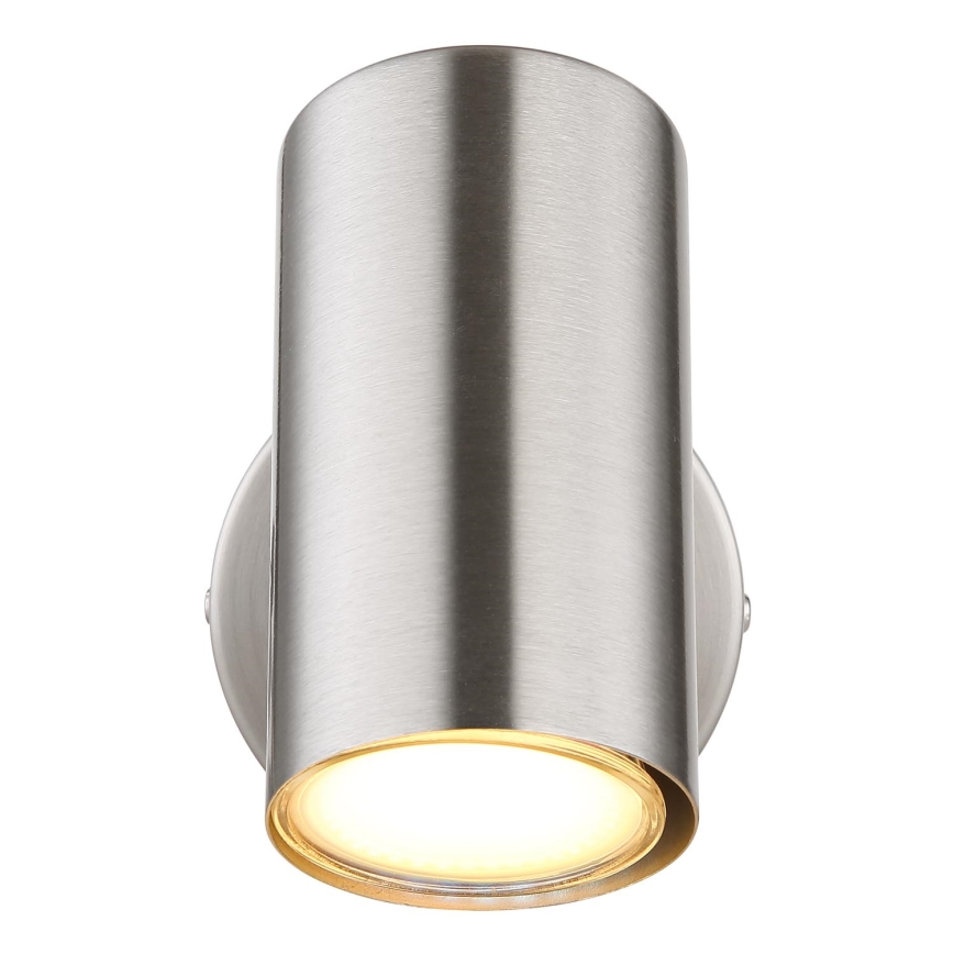 Globo - Foco de pared 1xGU10/25W/230V cromo mate