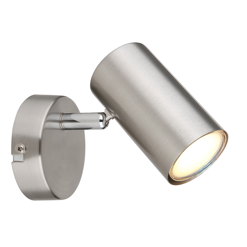 Globo - Foco de pared 1xGU10/25W/230V cromo mate