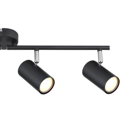 Globo - Foco 4xGU10/25W/230V negro