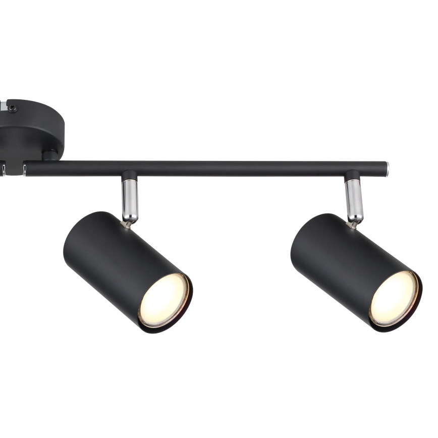 Globo - Foco 4xGU10/25W/230V negro