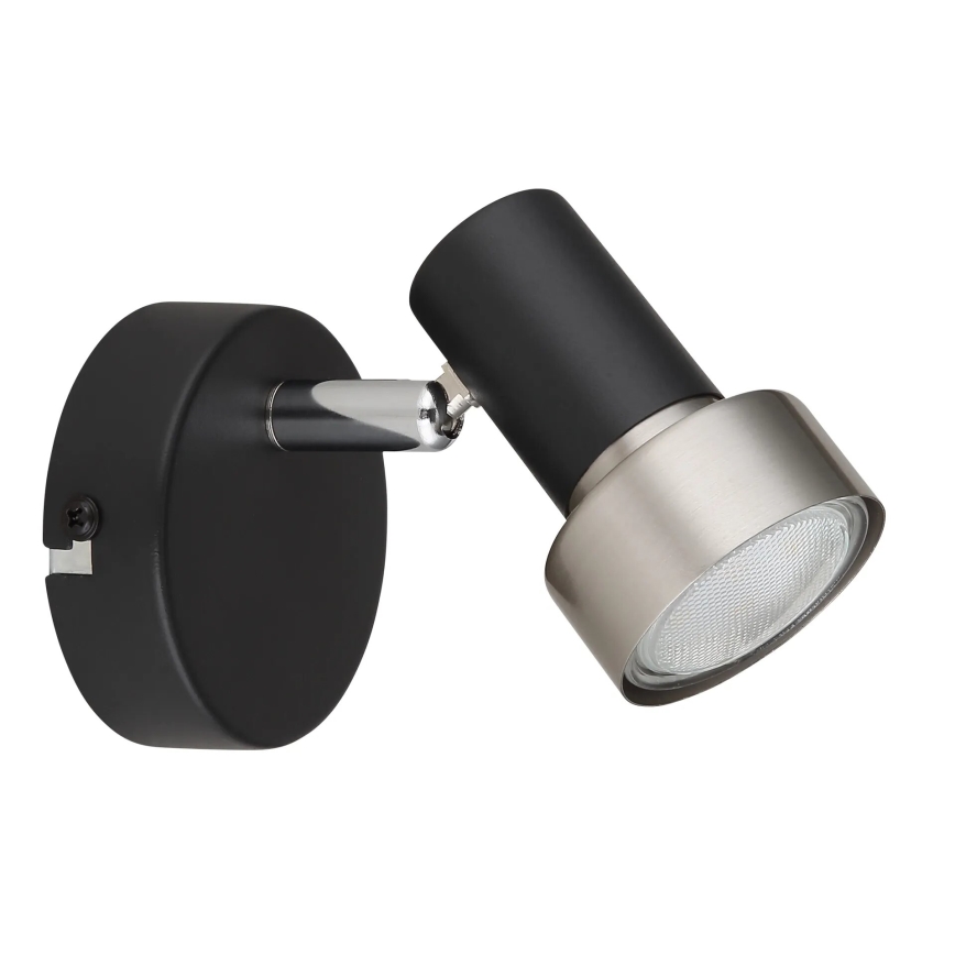 Globo - Foco de pared 1xGU10/25W/230V negro/plata